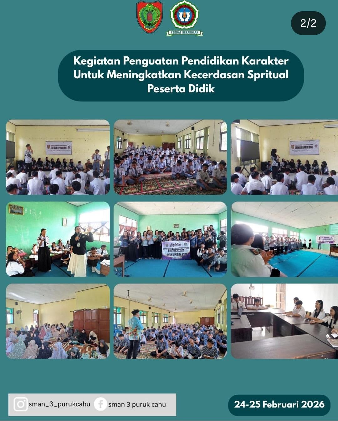 PENGUATAN PENDIDIKAN KARAKTER UNTUK MENINGKATKAN KECERDASAN SPRITUAL PESERTA DIDIK (1)