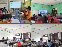 DISKUSI DAN PENERAPAN KELAS DIGITAL HUMA BETANG BERSAMA PENGAWAS SMAN 3 PURUK CAHU 