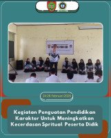 PENGUATAN PENDIDIKAN KARAKTER UNTUK MENINGKATKAN KECERDASAN SPRITUAL PESERTA DIDIK (2)