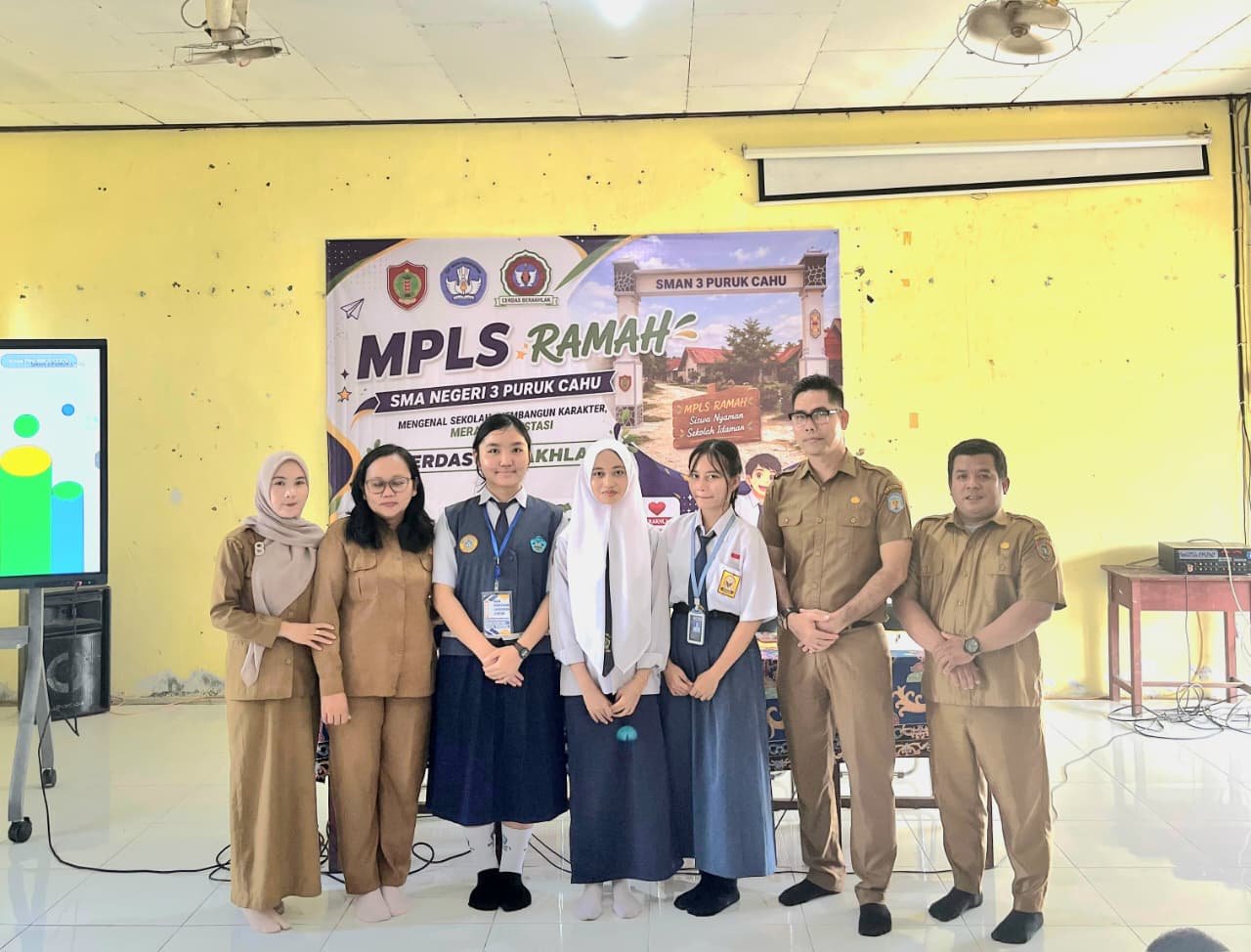 HARI PERTAMA MPLS RAMAH SMAN 3 PURUK CAHU TAHUN AJARAN 2026/2027