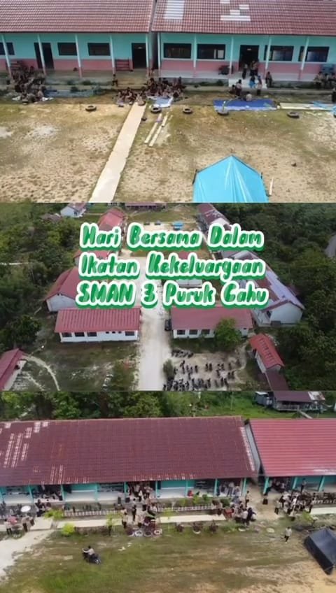 HARI BERSAMA DALAM IKATAN KEKELUARGAAN SMAN 3 PURUK CAHU
